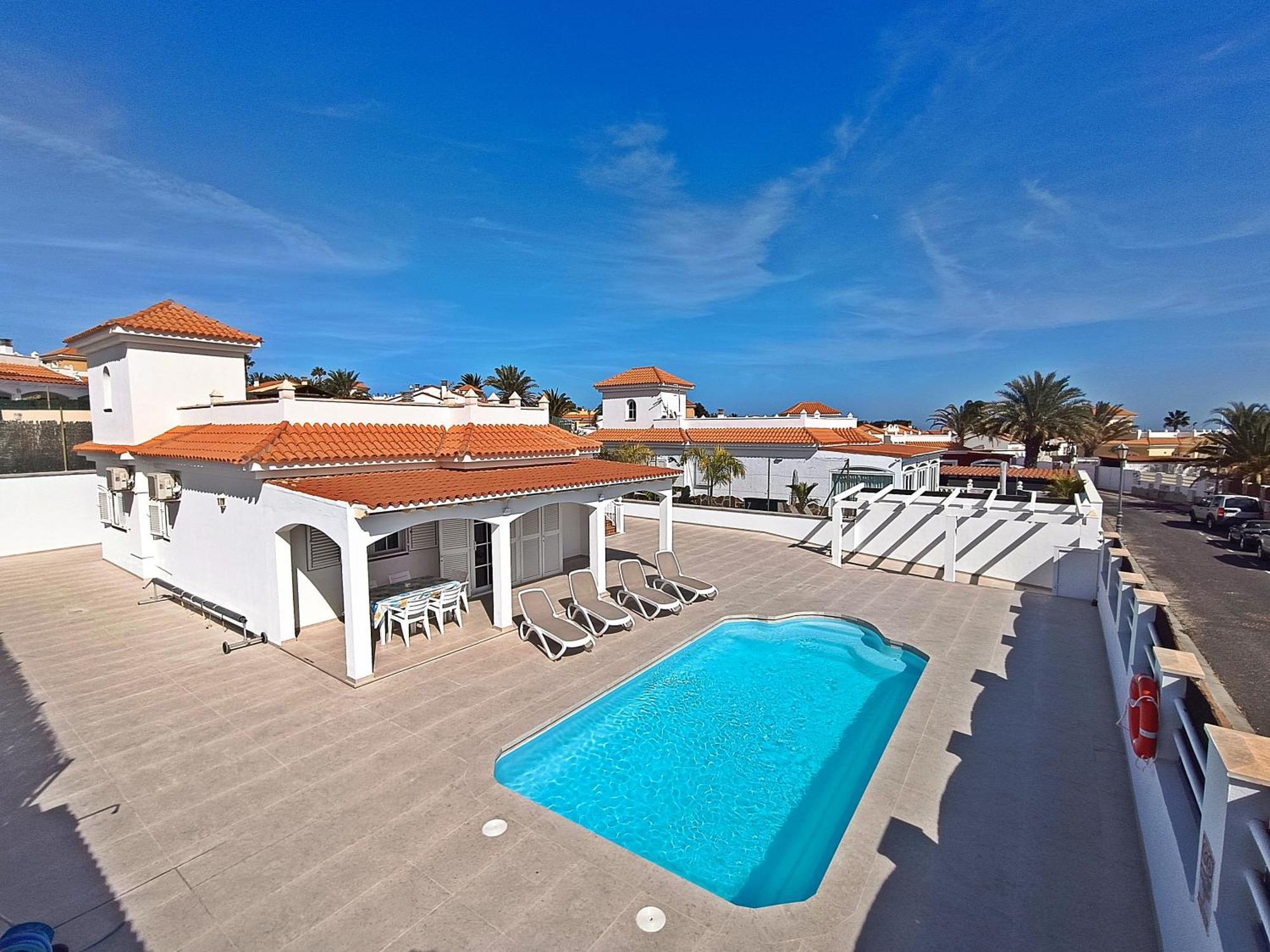 Vv Luna Golf Caleta de Fuste Exterior foto